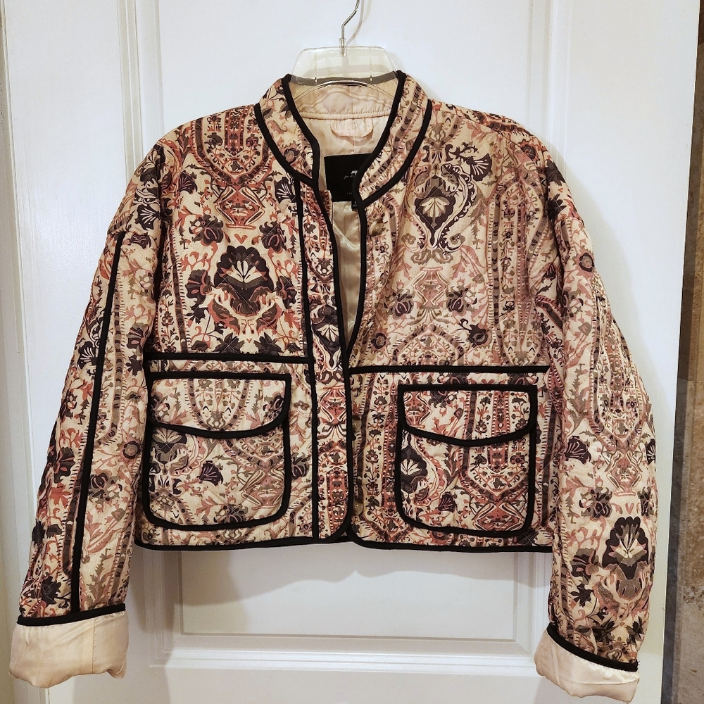 7 For All Mankind Quilted Jacket,  M